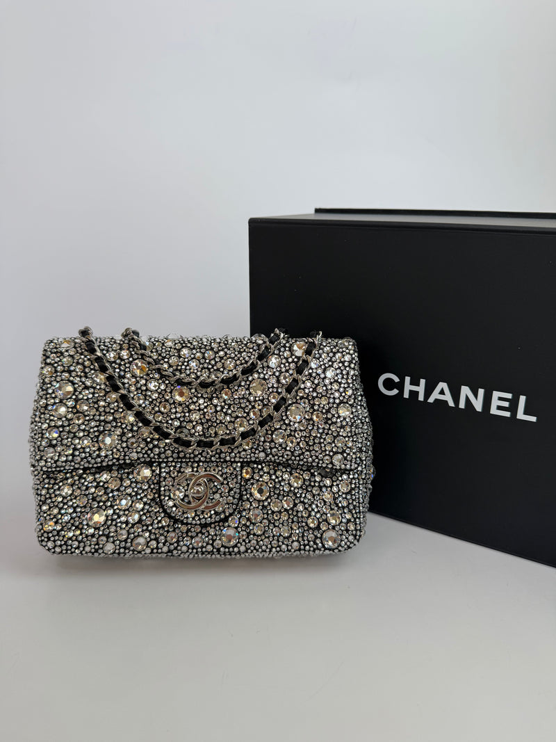 Chanel Swarovski Crystal Runway Flap Bag