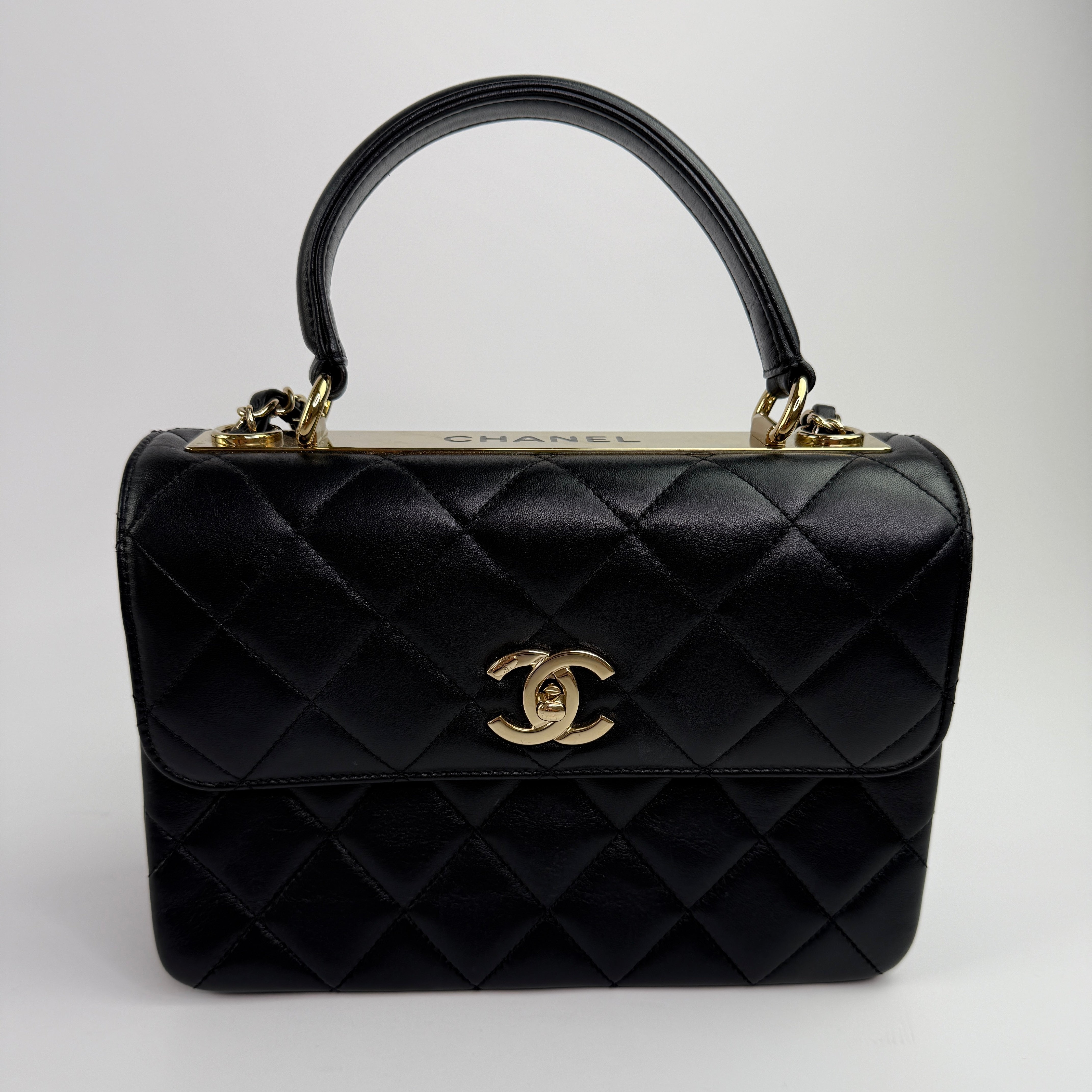 Chanel Small Trendy Top Handle Flap Bag