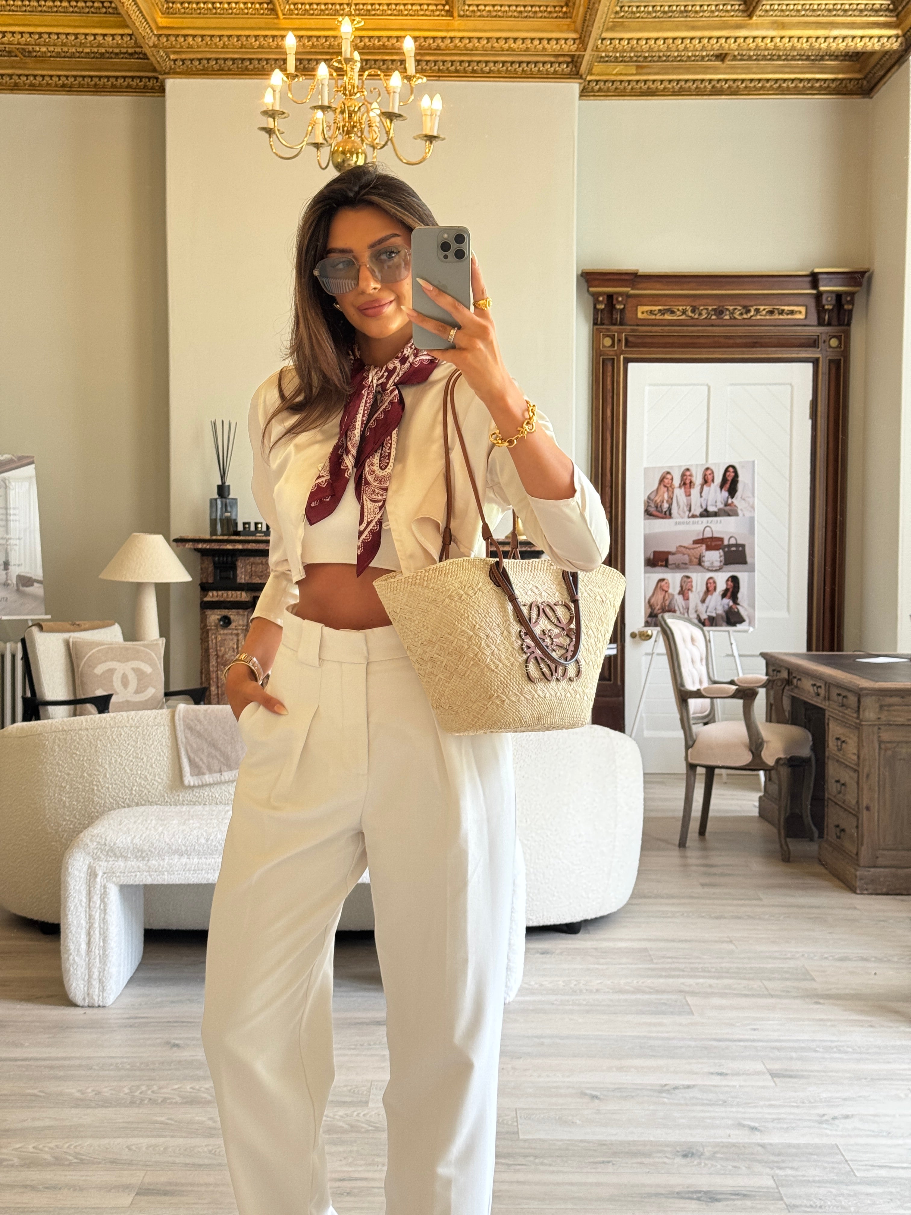 Loewe Paula's Ibiza Anagram Basket Bag