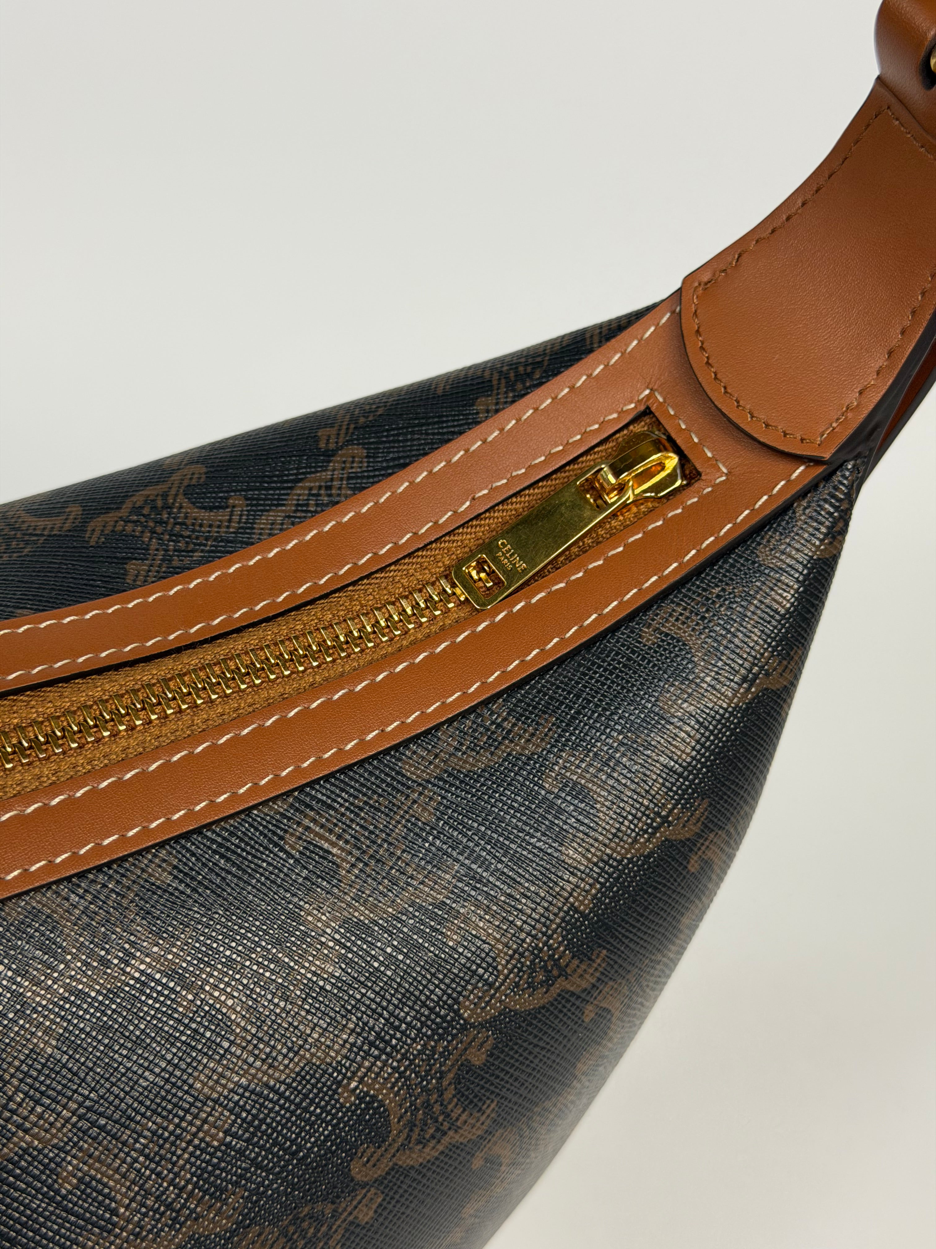 Celine Heloise Triomphe Shoulder Bag
Authentic Pre Loved In Excellent condition 
Verified by Luxe Cheshire Trusted Designer resale
