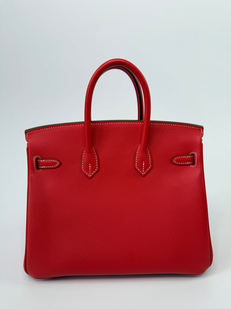 Hermès Birkin 25 In Candy Rose Jaipur Epsom With Permabrass Hardware