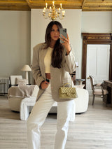 Chanel Mini Rectangle Flap Bag In Pistachio Green Lambskin With GHW