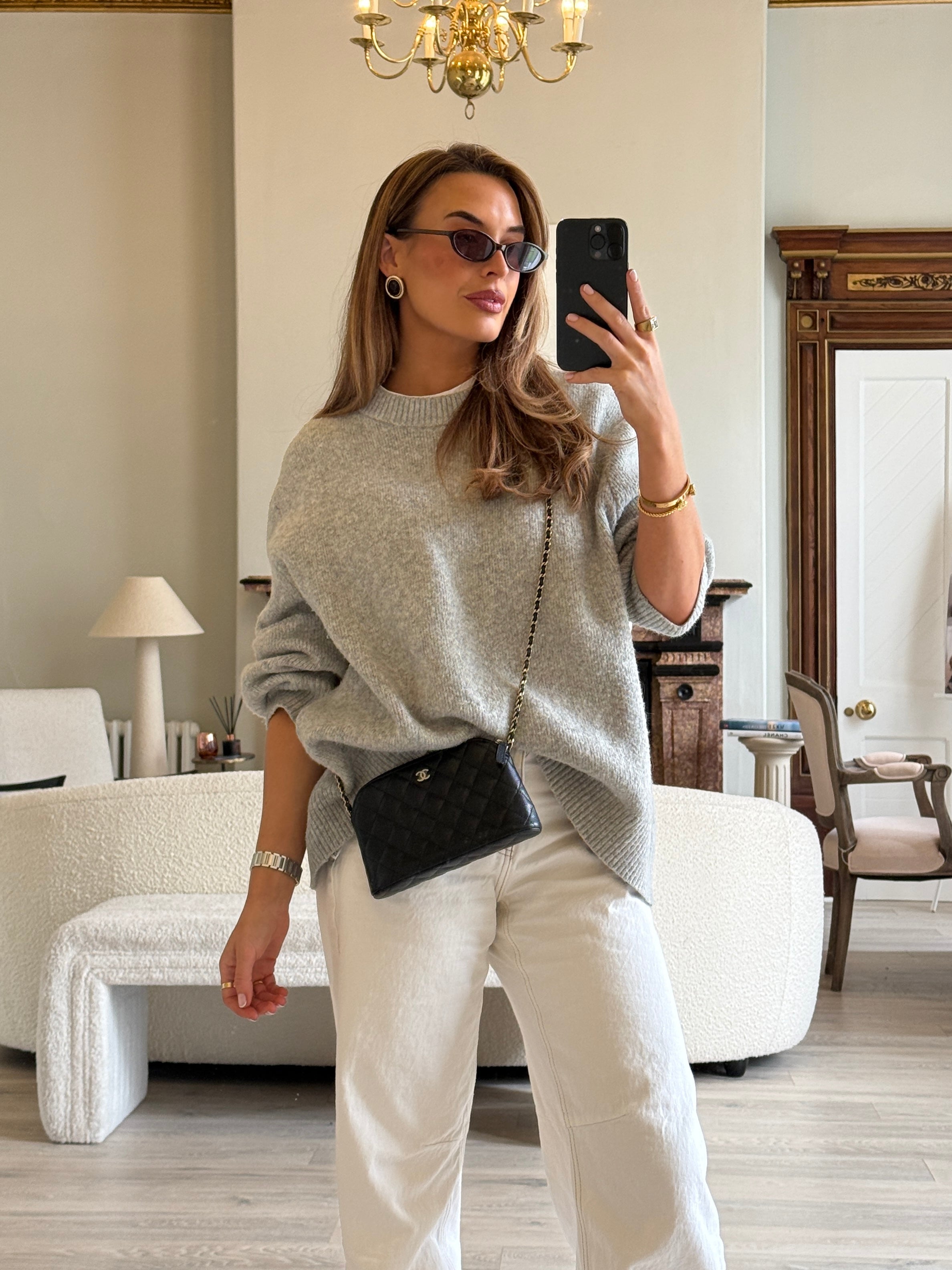 Chanel Mini Clutch On Chain Bag In Black Caviar Leather With Gold Hardware Authentic and preloved in Excellent Condition. 100% Authenticity guarantee 