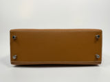 Hermès Kelly 25 Sellier In Gold Epsom Leather With PHW