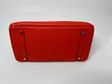 Hermès Birkin 35 Red Togo Leather With Palladium Hardware