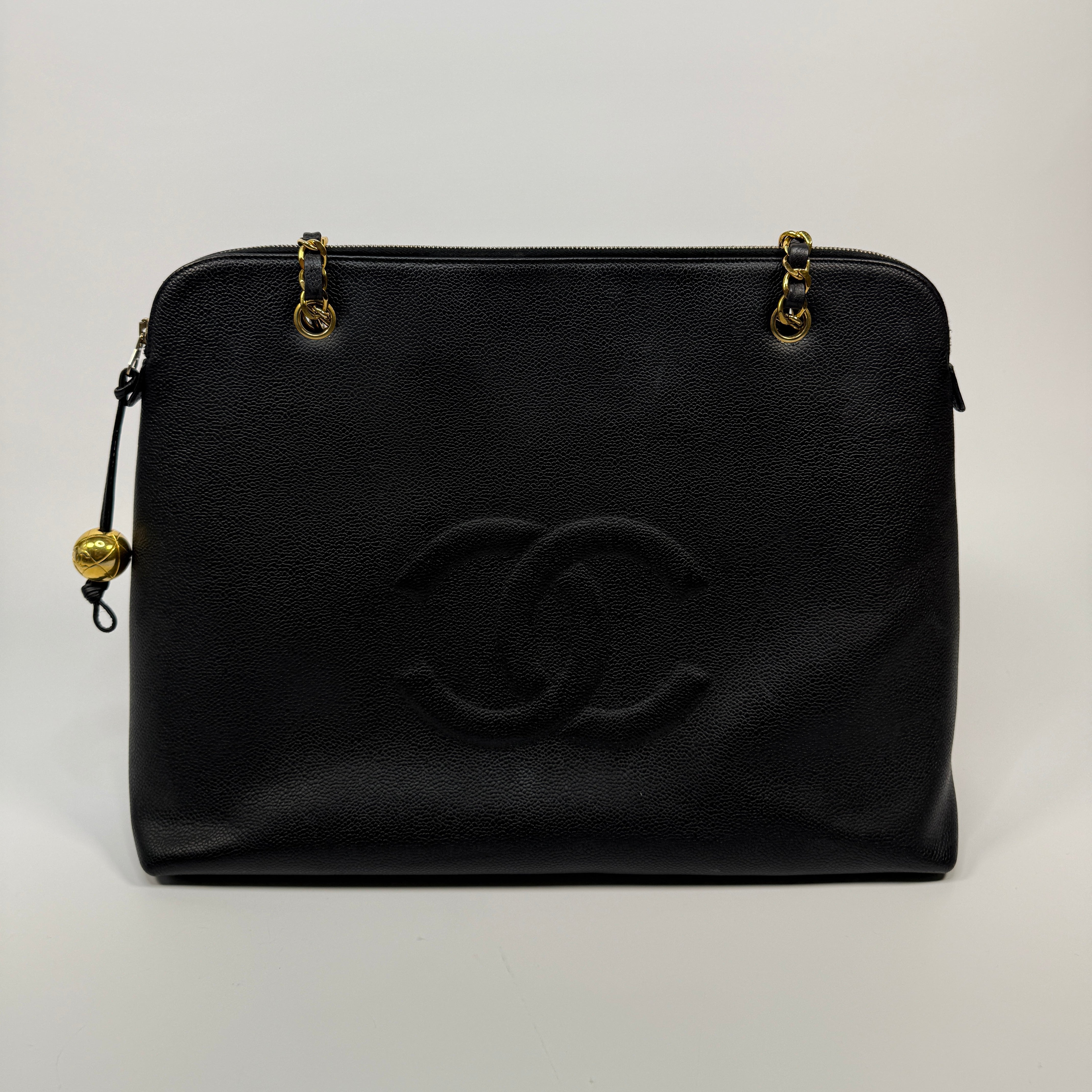 Chanel Vintage Black Caviar Tote Bag
Pre Loved & Authentic 