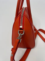 Givenchy Antigona Small In Orange Leather