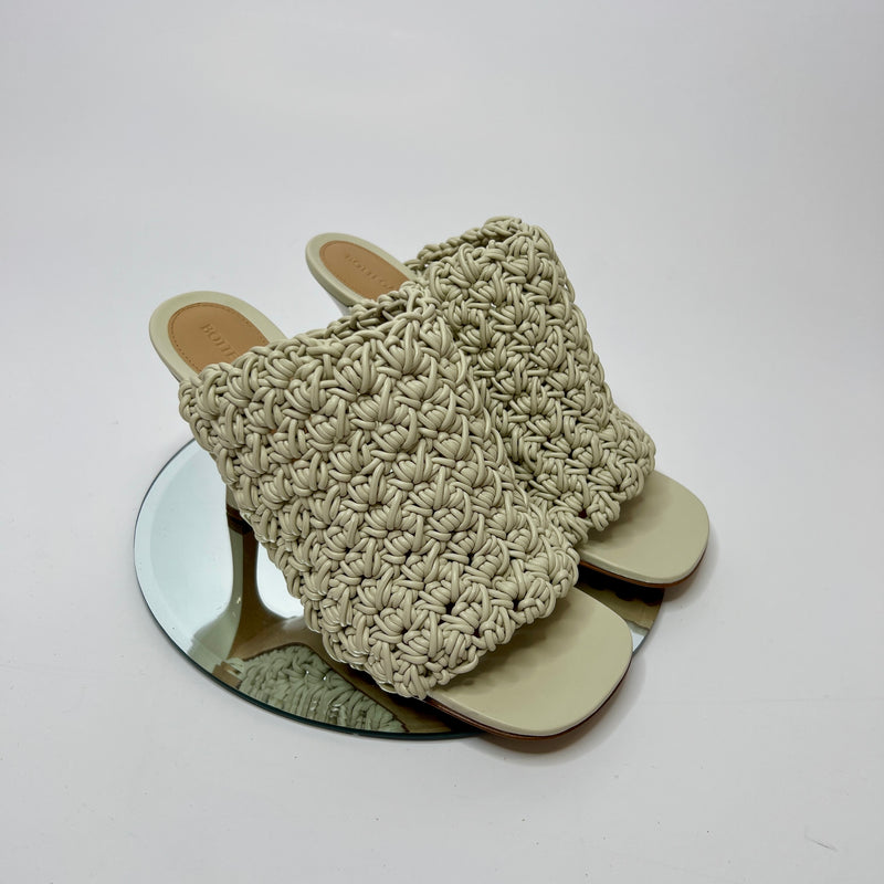 Bottega Veneta The Board Heeled Mules (Size 38.5/UK 5.5)