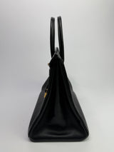 Hermès Birkin 35 Black Ardennes Leather With GHW