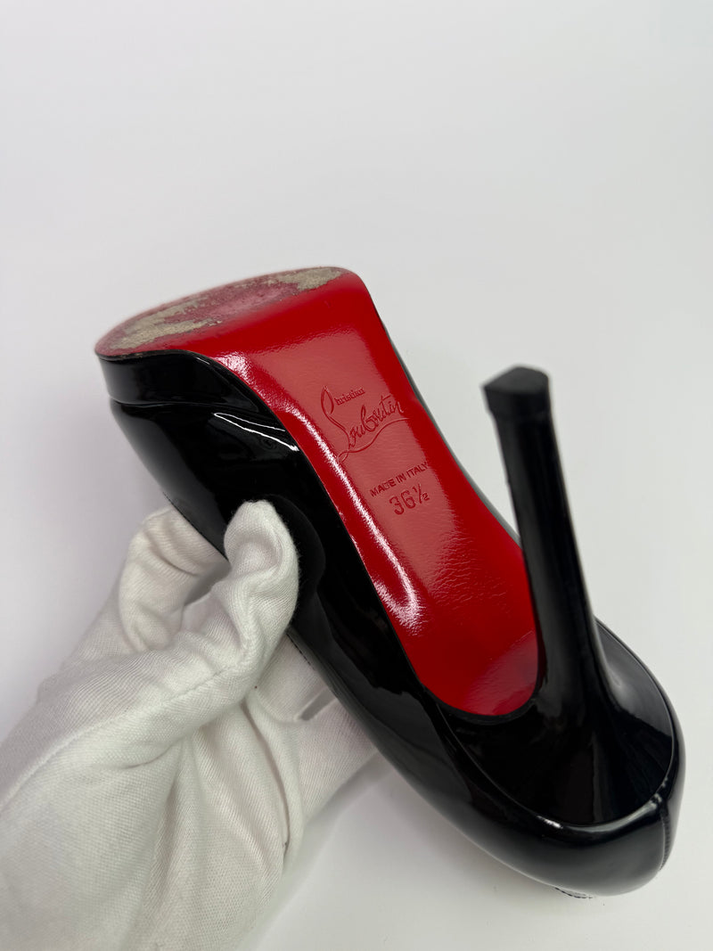Christian Louboutin Pigalle Plato 100 Heels (Size