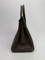 Hermès Birkin 25 Taupe Togo Leather With PHW