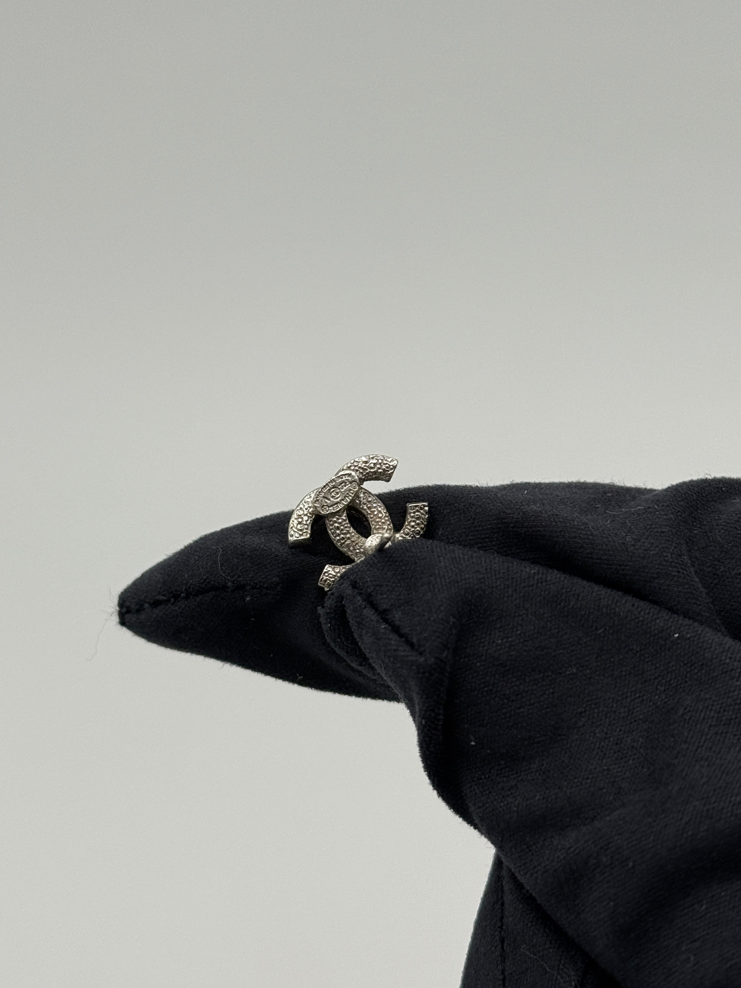 Chanel CC Stud Earrings