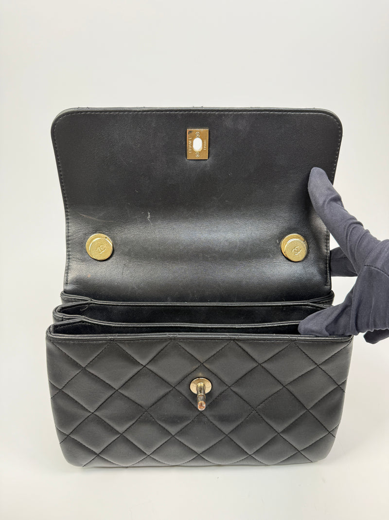 Chanel Small Trendy Top Handle Flap Bag