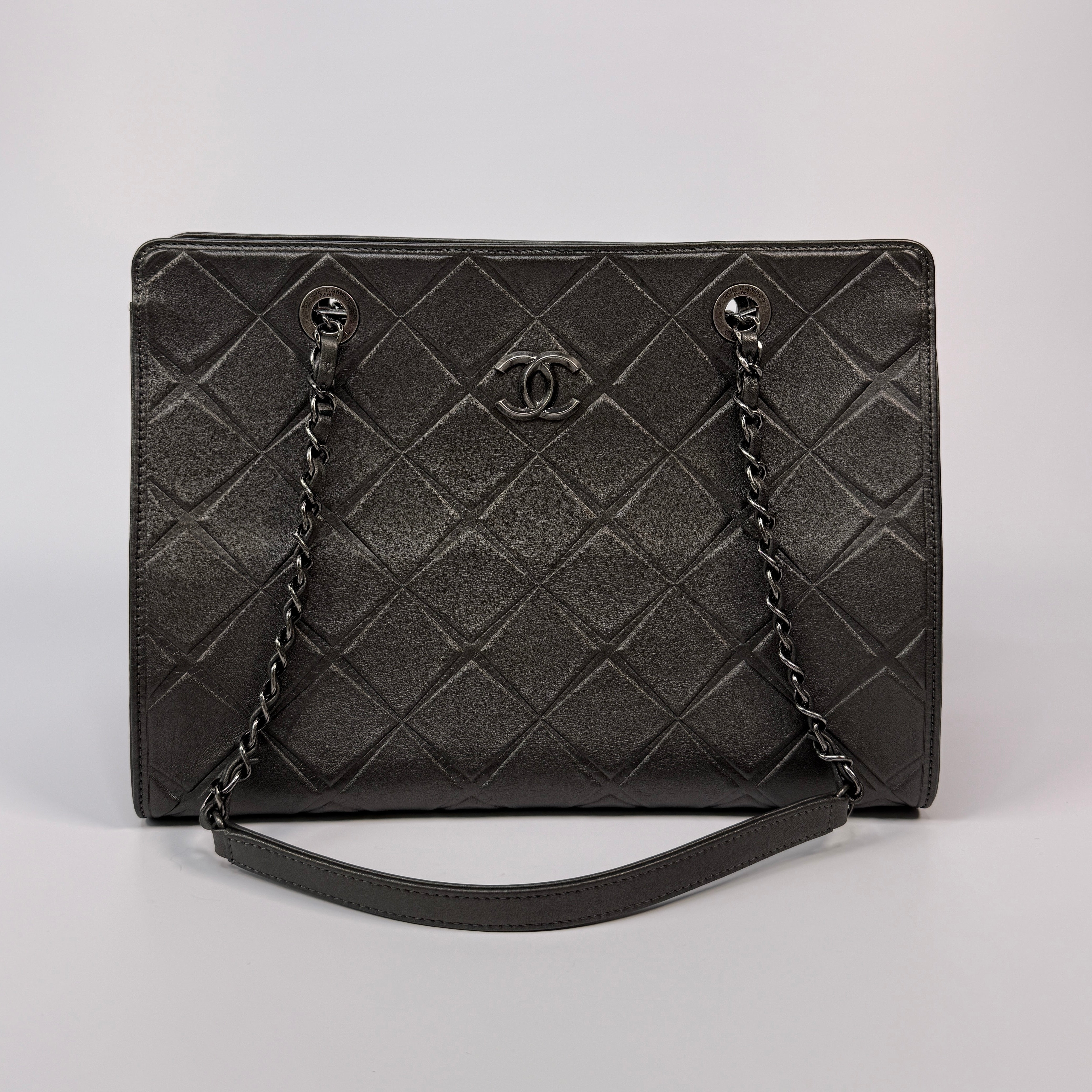 Chanel Metallic Tote Bag