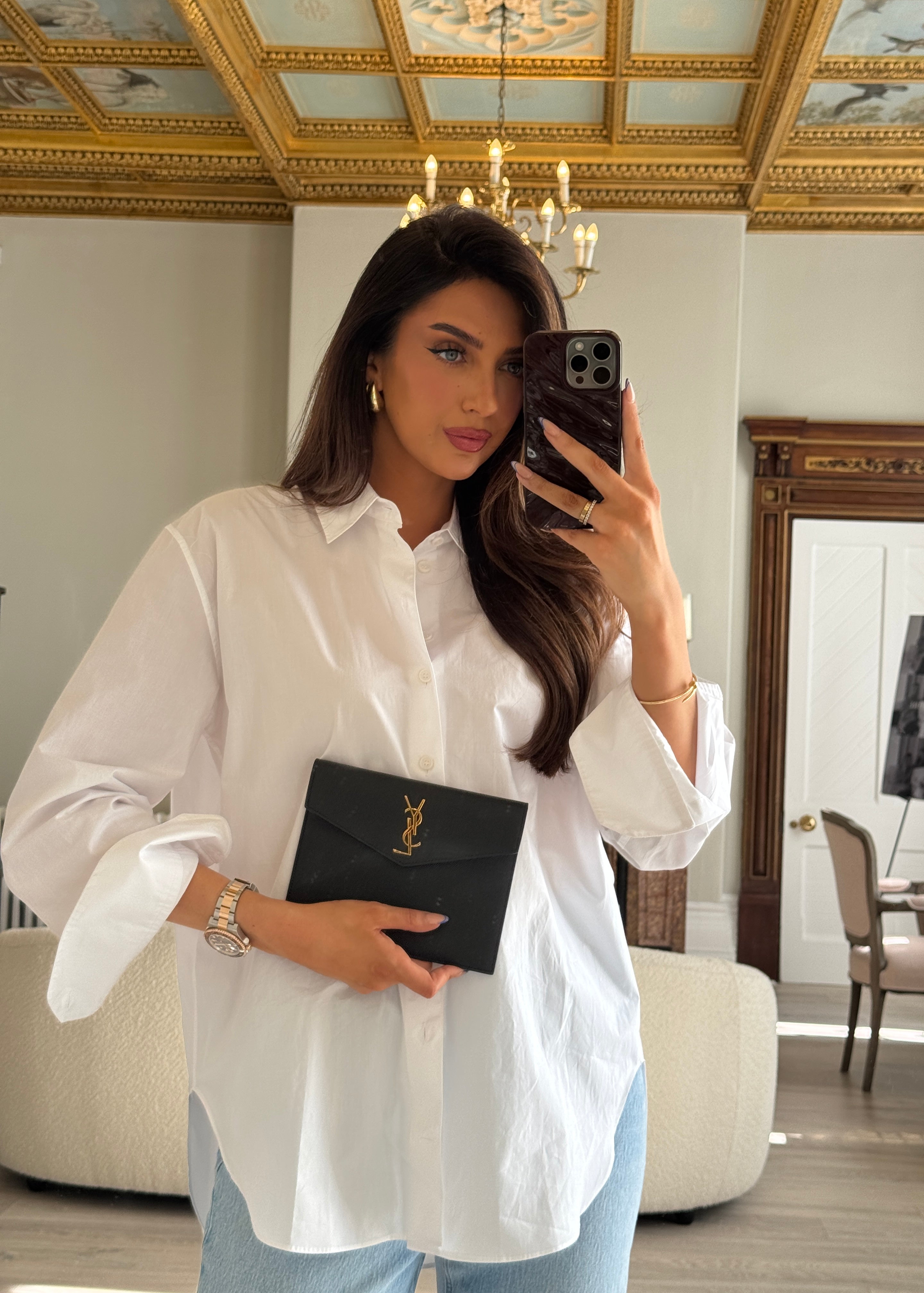 Saint Laurent Uptown Pouch