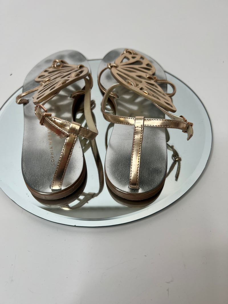 Sophia Webster Bibi Butterfly Flat Sandals (Size 38/ UK 5)