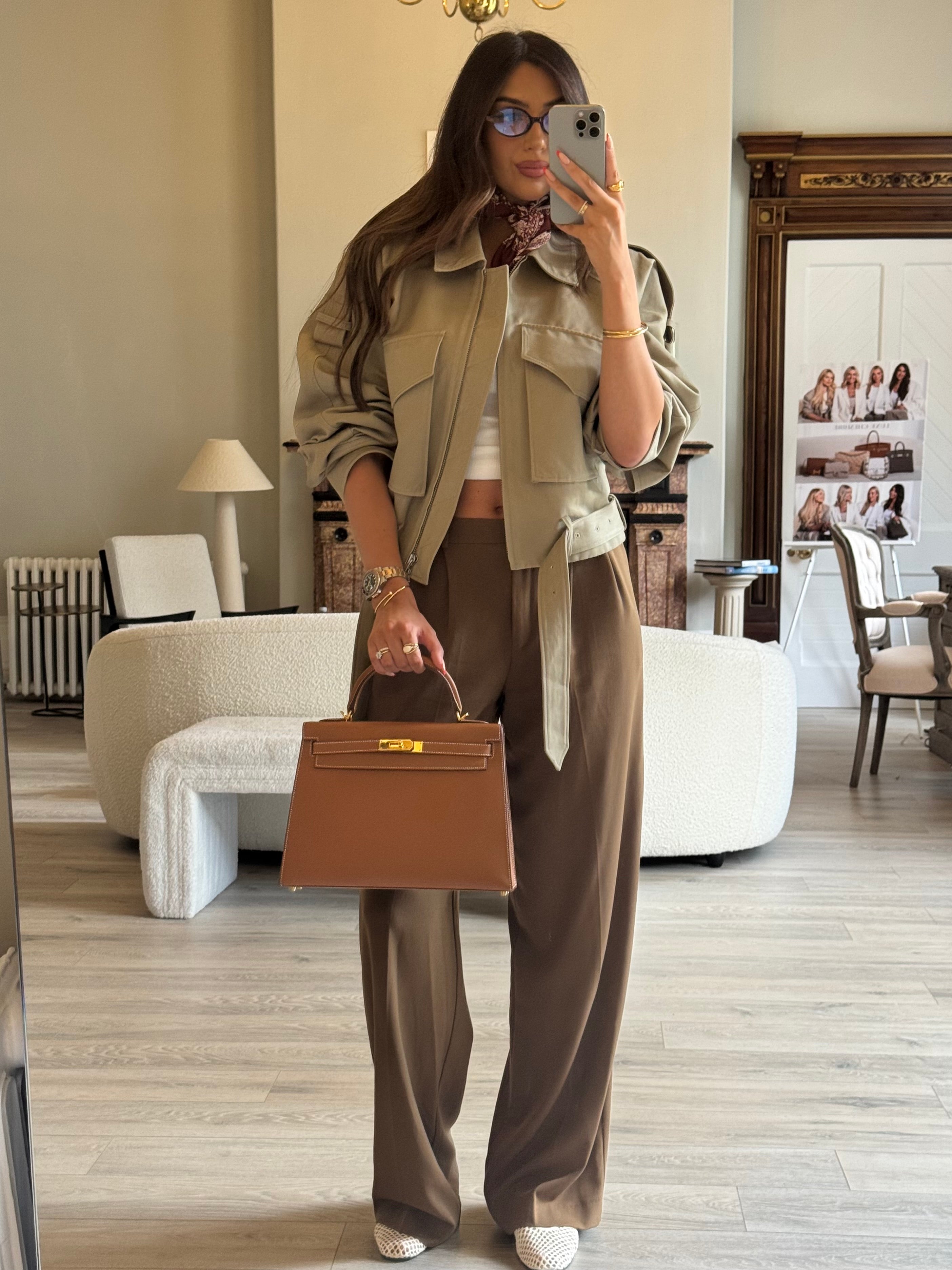 Authentic Pre Loved Hermès Kelly 32 Gold Sellier Epsom Leather With Gold Hardware Excellent Condition