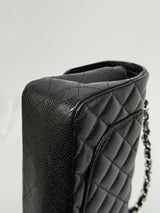 Chanel Small Classic Double Flap In Black Caviar Leather With SHW