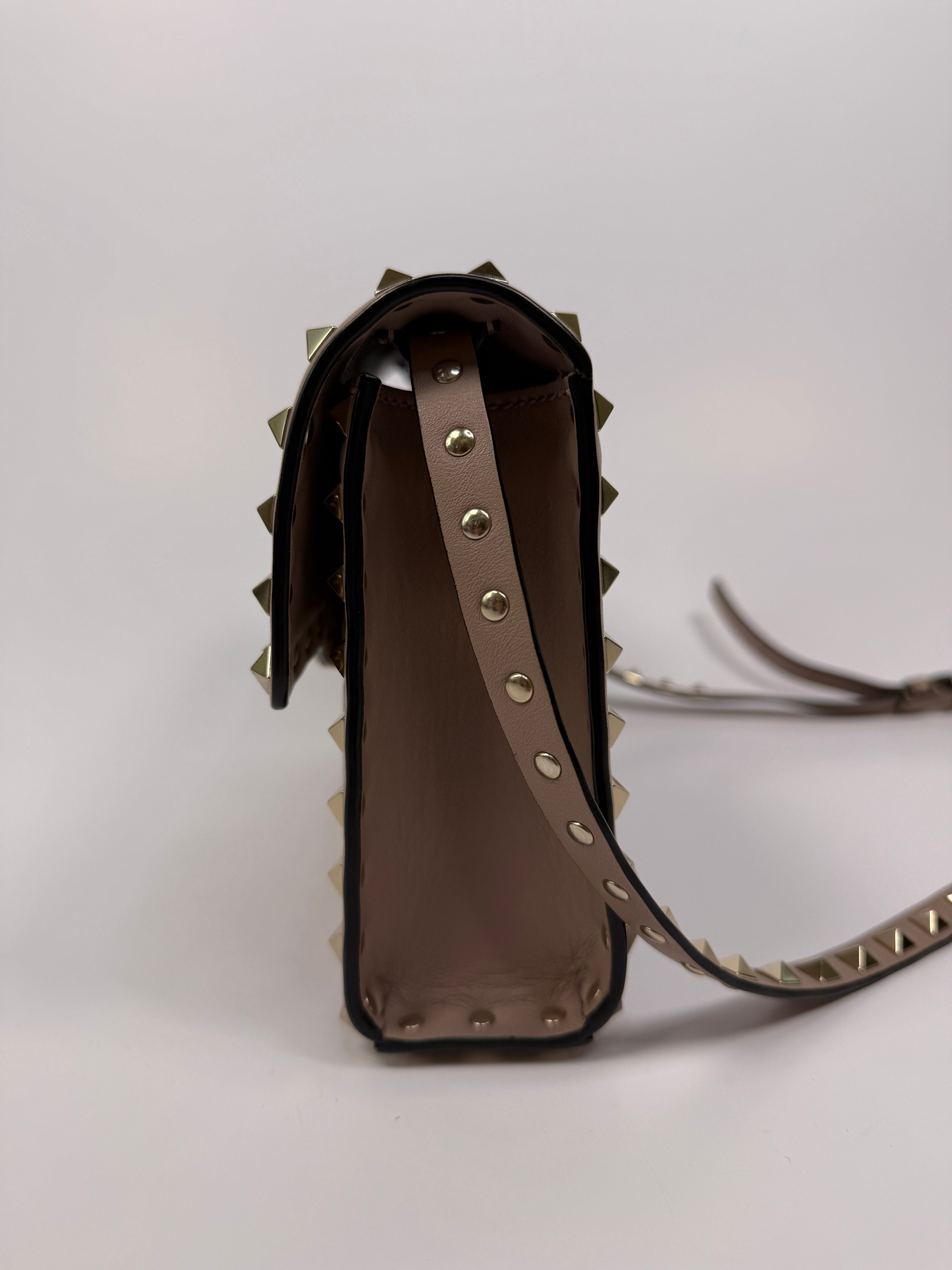 Valentino Garavani Medium Rockstud Flip Lock Crossbody Bag