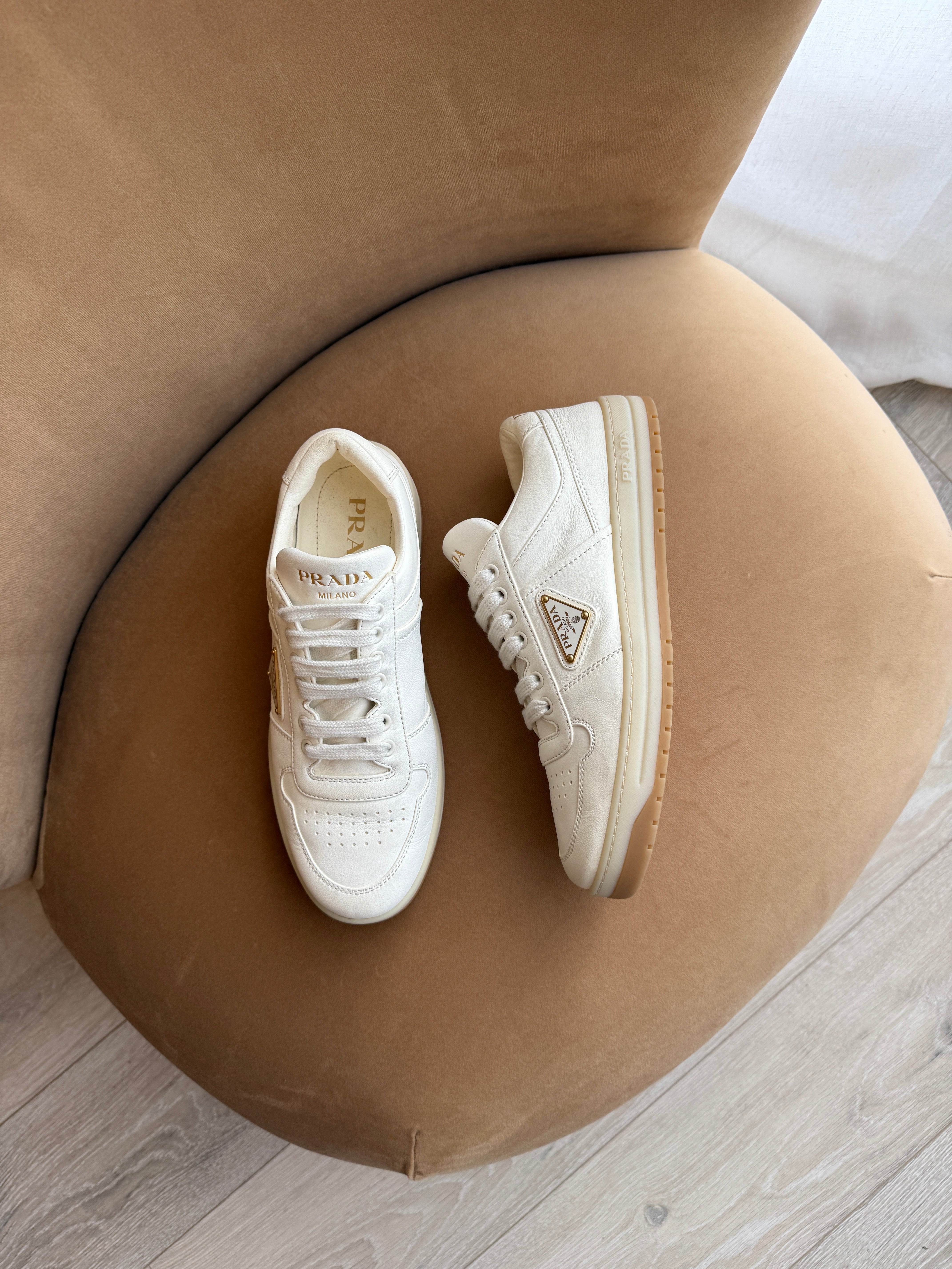 Prada Logo Sneakers (Size 39/UK6)