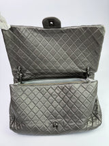 Chanel Airline XXL Classic Flap In Calfskin Leather With RHW