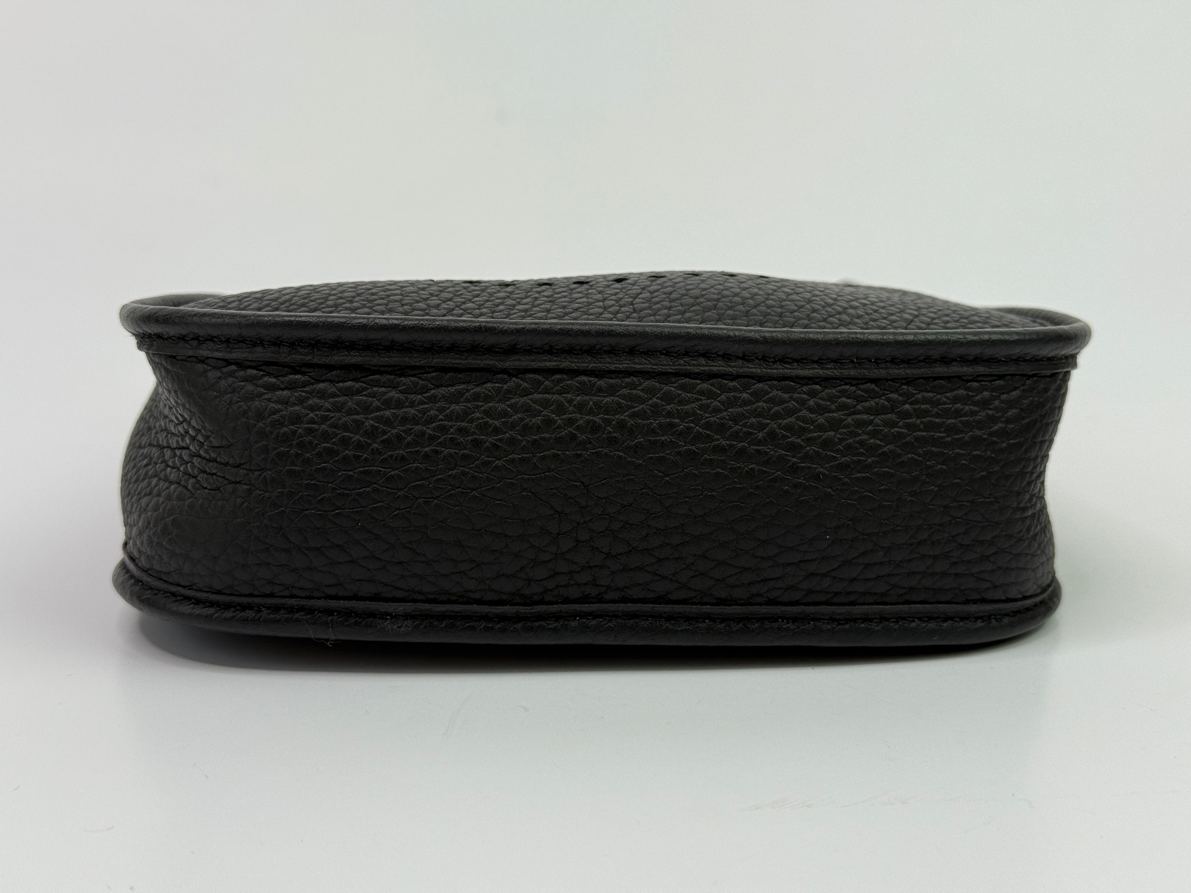 Hermès Evelyne TPM Black Clemence GHW