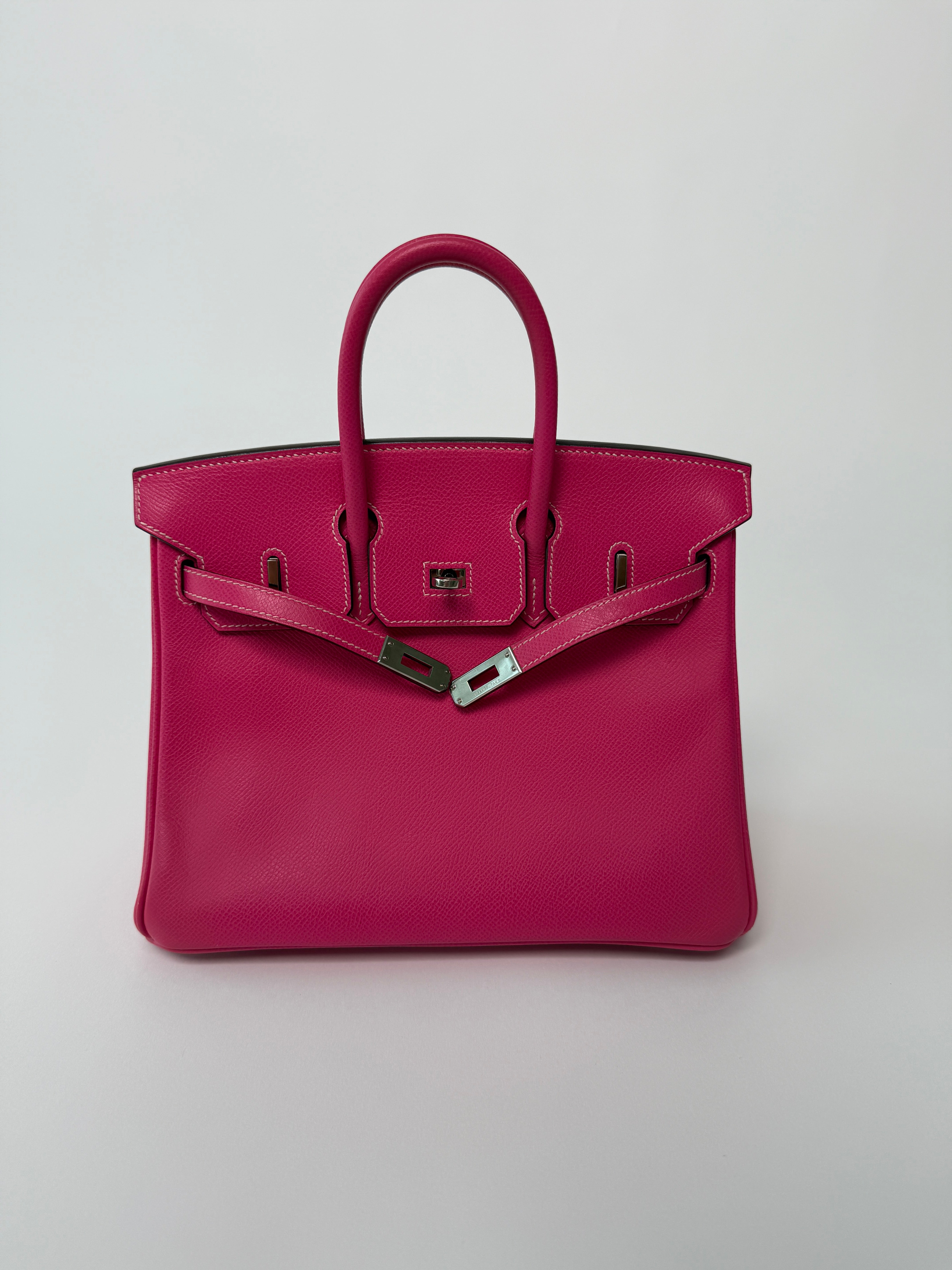 Hermès Birkin 25 In Candy Rose Tyrien 