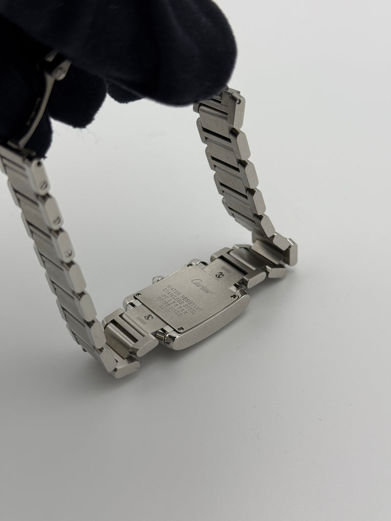 Cartier Tank Francaise watch, Small Model, Quartz Movement