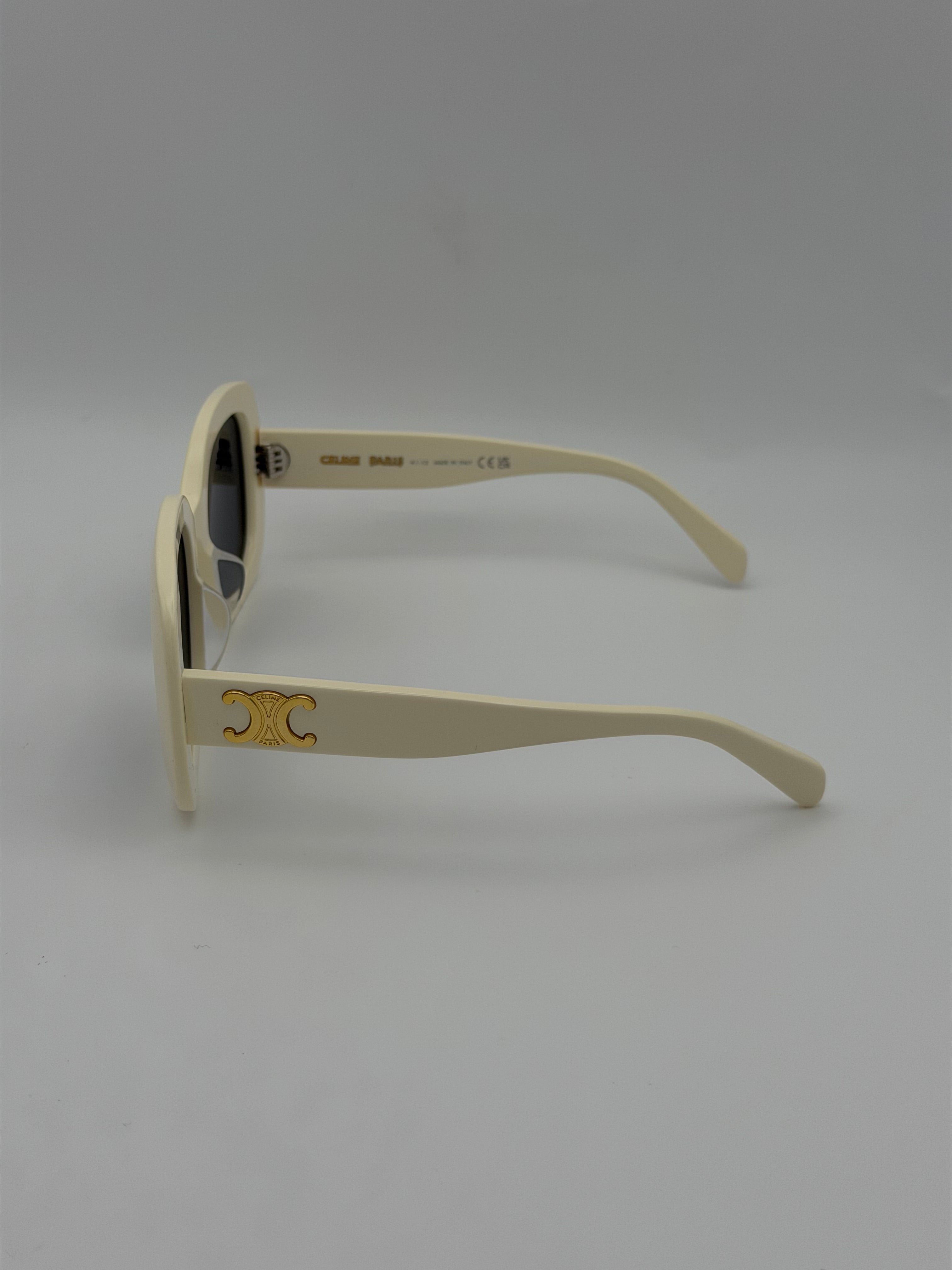 Celine Triomphe Sunglasses In White 100% authentic and preloved in excellent condition