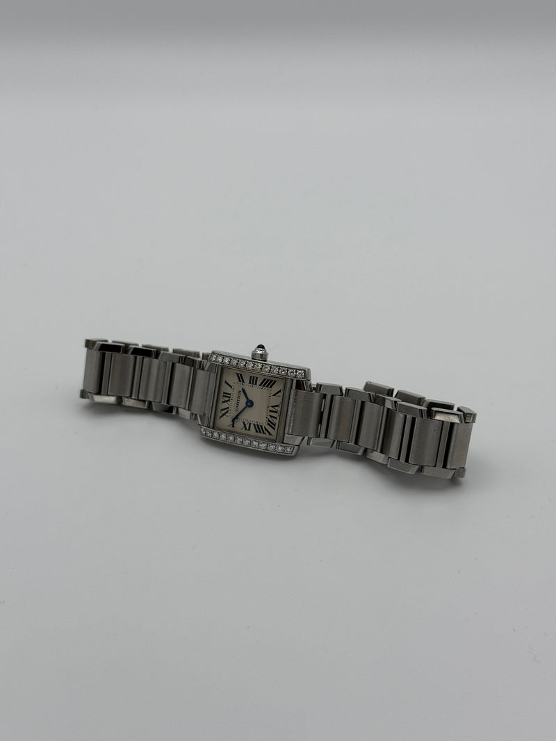Cartier Tank Francaise watch, Small Model, Quartz Movement