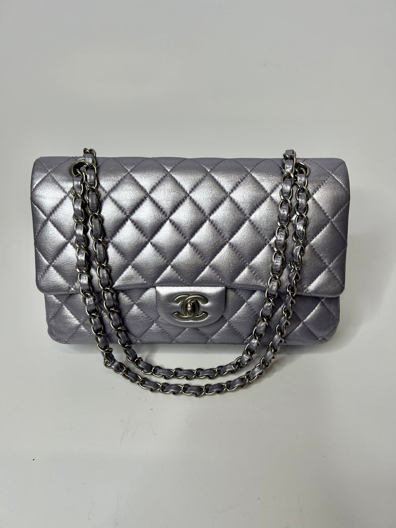 Chanel Iridescent Medium Classic Double Flap