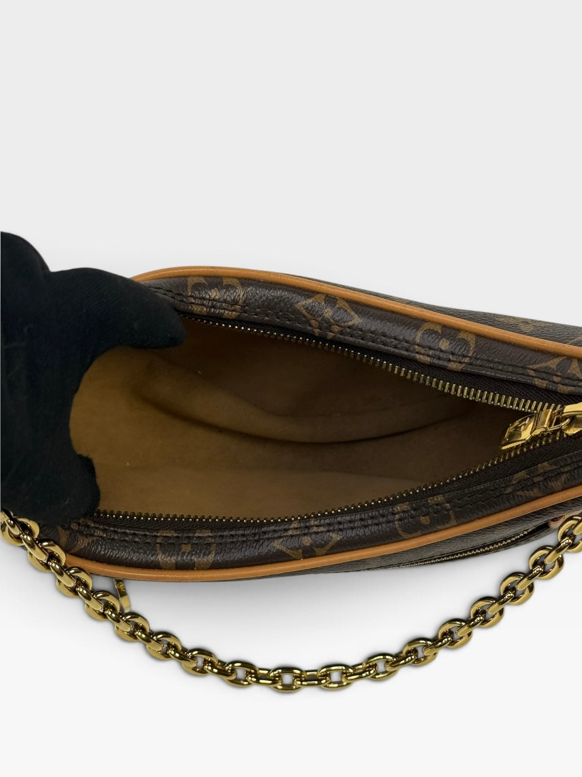 Louis Vuitton Loop Bag In Brown Monogram With Gold Hardware. 100% authentic and preloved in excellent condition