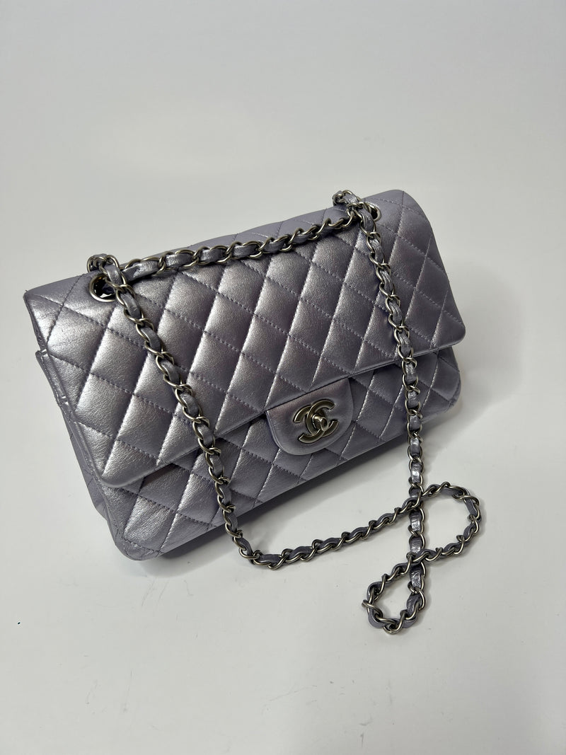Chanel Iridescent Medium Classic Double Flap