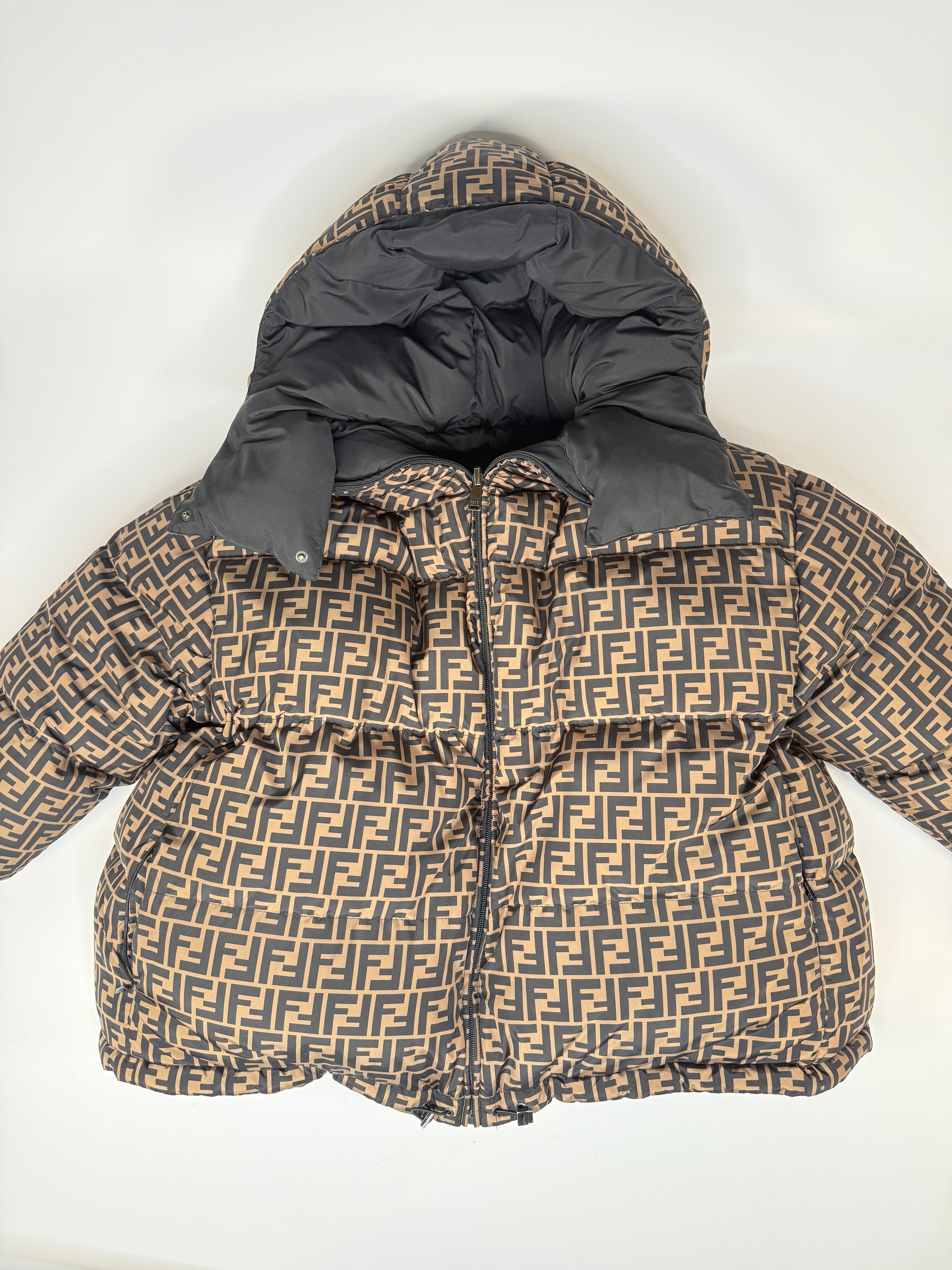 Fendi  Ff Puffer Coat (Size M/UK10)