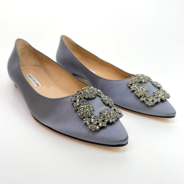 Monolo Blahnik Embellished Flats (Size 39/UK6)