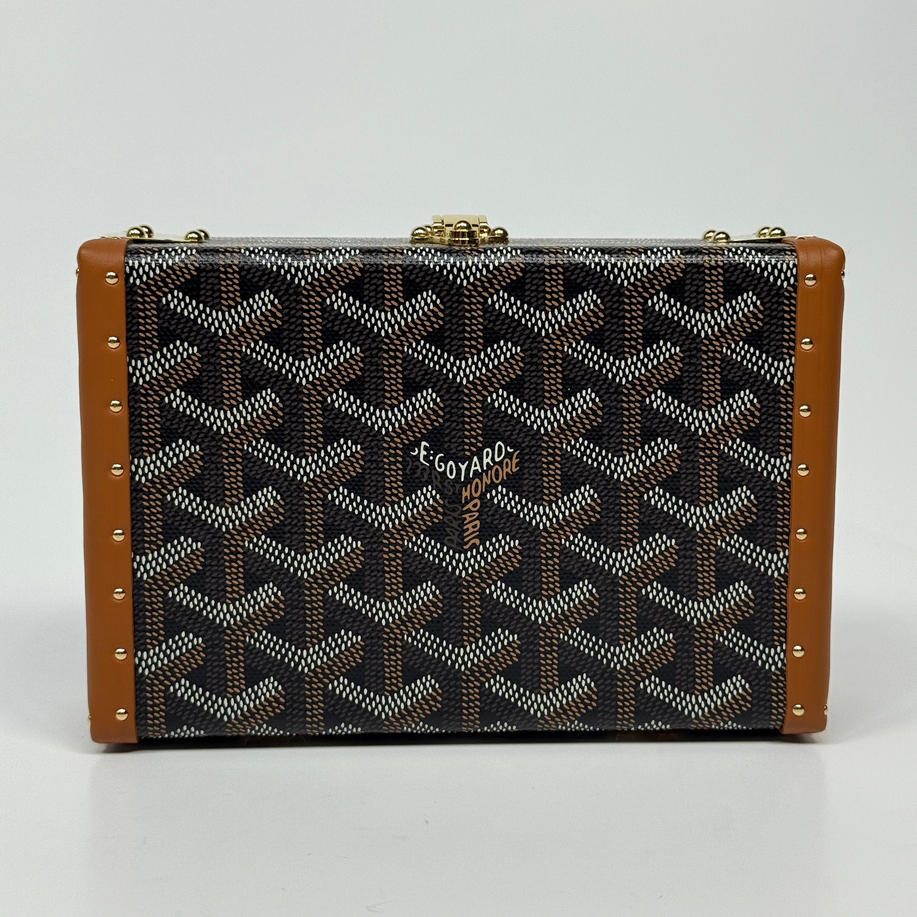 Goyard Minaudiere Trunk Shoulder Bag