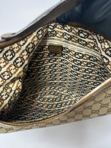 Gucci Vintage Beige Hobo Shoulder Bag