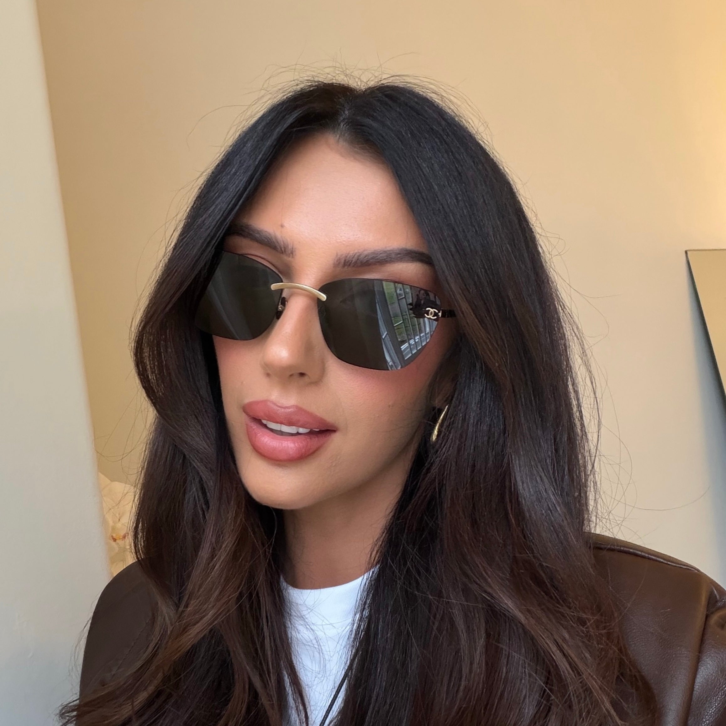 Chanel Sunglasses grey gradient. Authentic and preloved in excellent condition 
