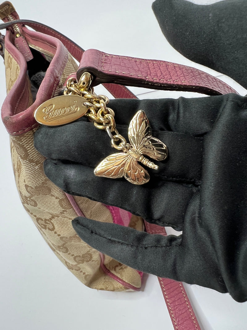 Gucci Vintage Monogram Messenger Bag