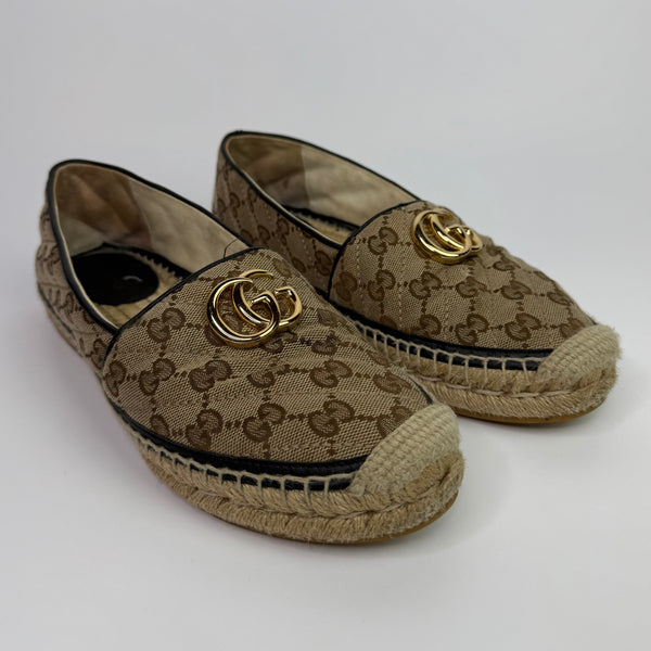 Gucci GG Espadrilles (Size 39/UK6)