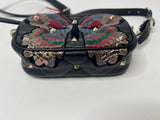 Valentino Garavani Black Rockstud Butterfly Crossbody
