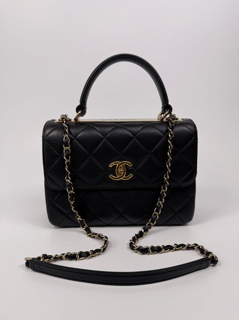 Chanel Small Trendy Top Handle Flap Bag
