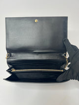 Saint Laurent Belle De Jour Leather Clutch