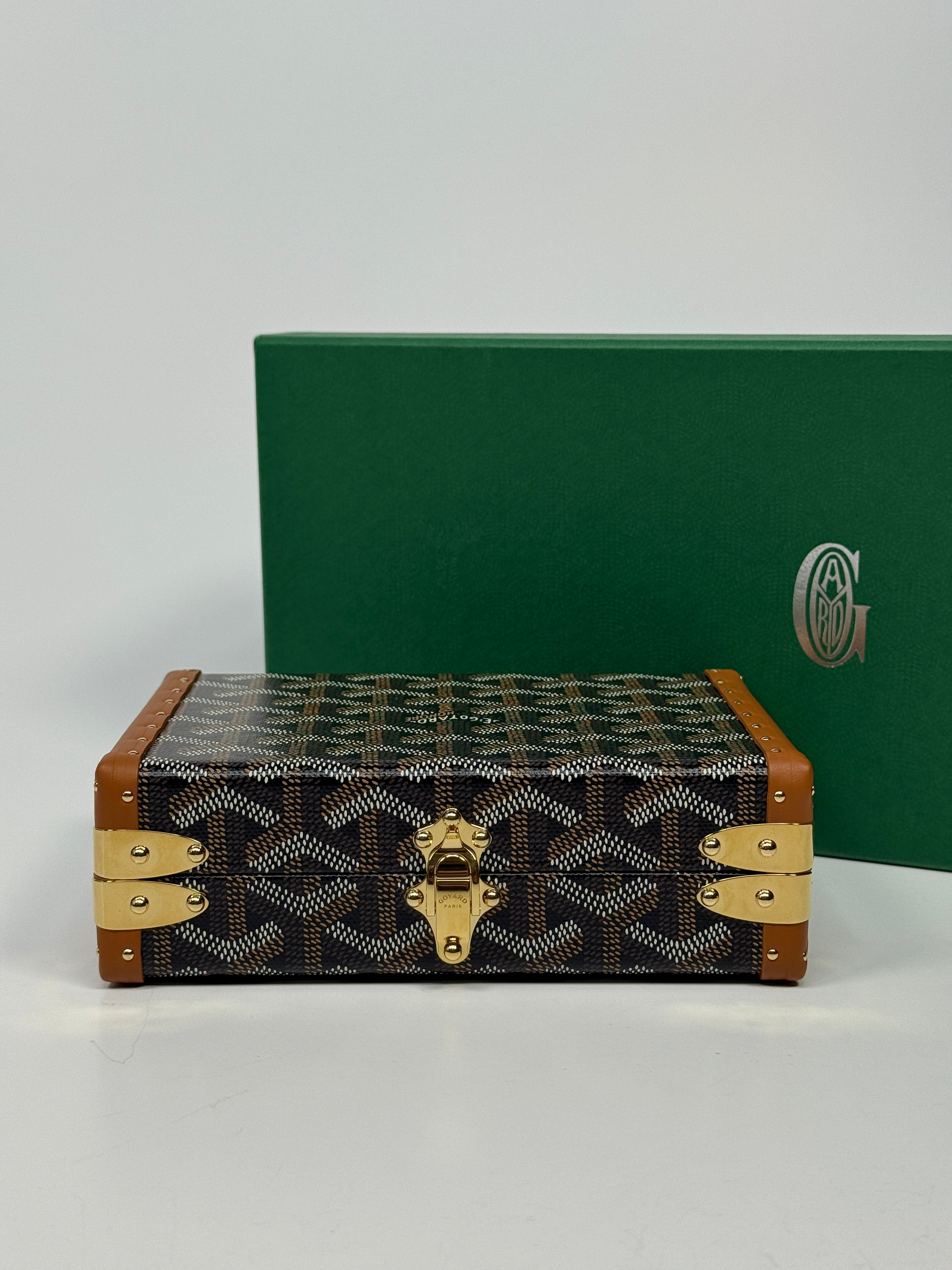Goyard Minaudiere Trunk Shoulder Bag