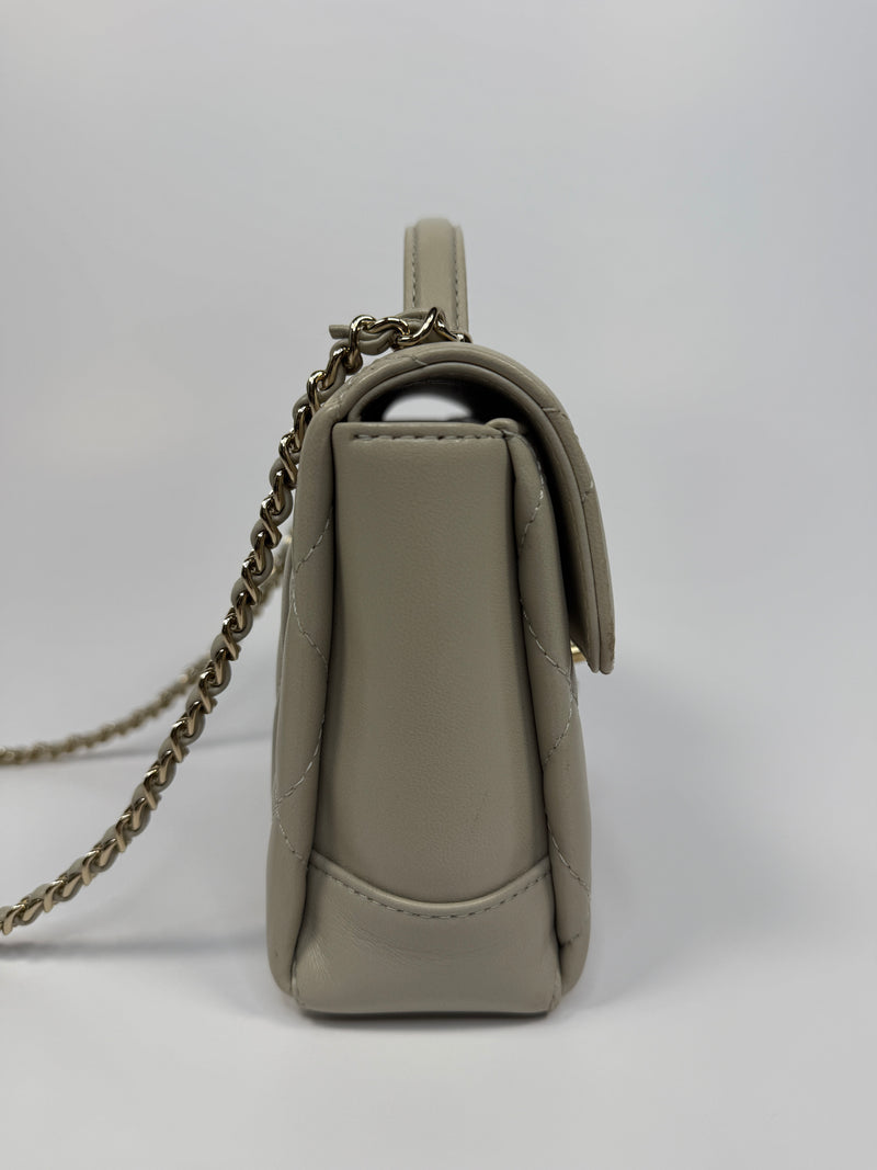 Chanel Seasonal Top Handle Flap Bag