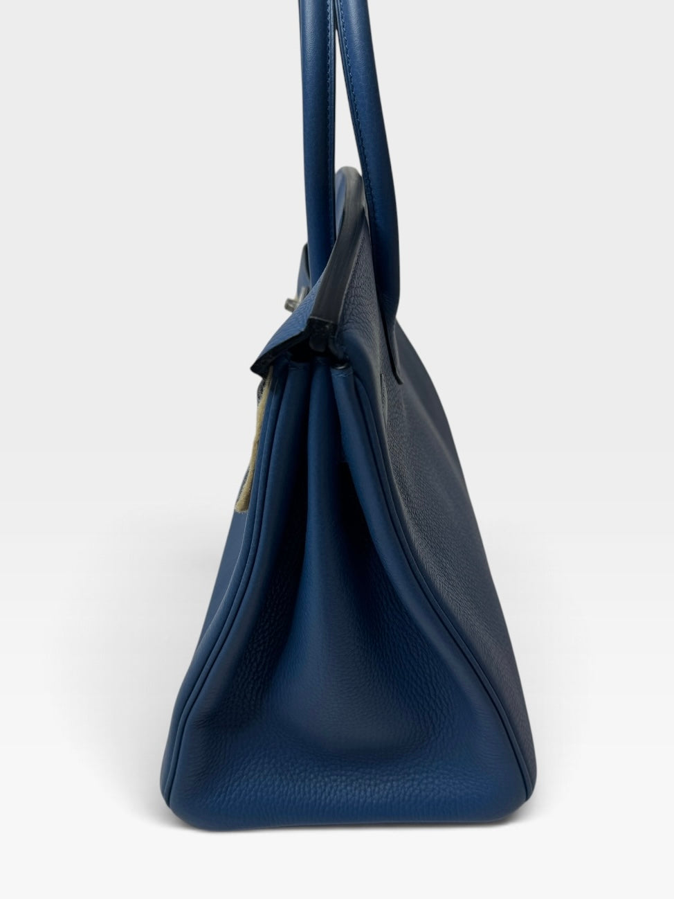 Hermès Birkin 35 In Bleu Agate Togo Leather With Palladium Hardware