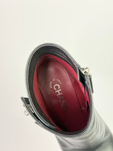 Chanel CC Turnlock Ankle Boots (Size 39/UK6)