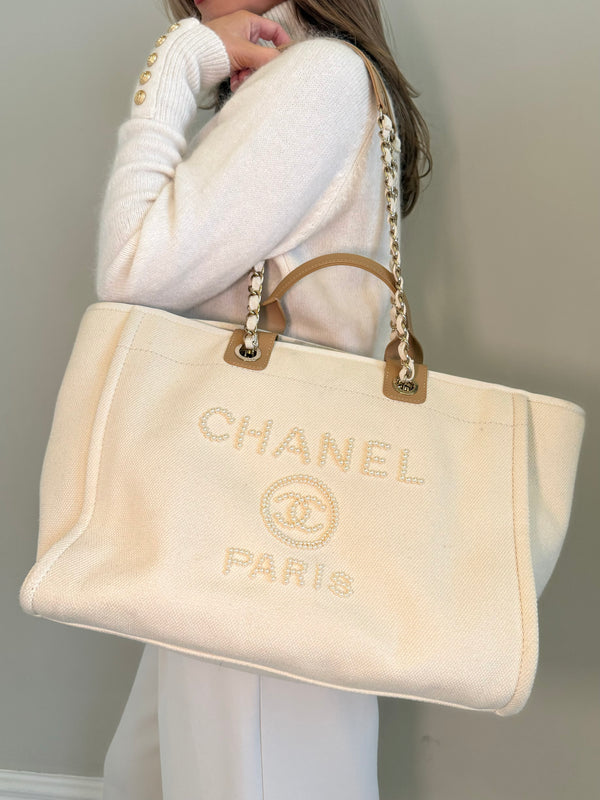 Chanel Deauville Tote Bag
