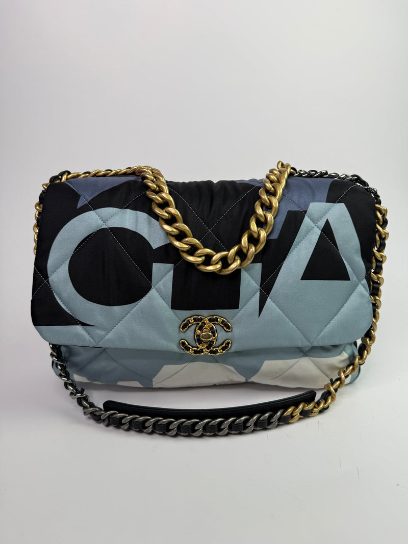 Chanel 19 Maxi Scarf Flap Bag