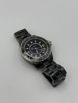 Chanel J12 38MM Black Ceramic Watch